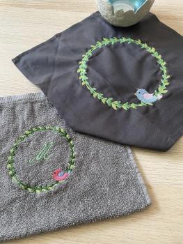 Blattkranz mit Piep
